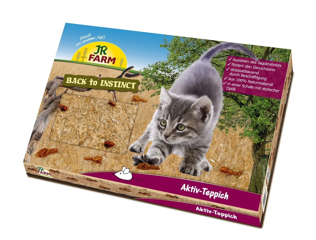 Se JR Farm Kat "Back to Instinct" Aktivitetstæppe hos Alttilhundogkat.dk